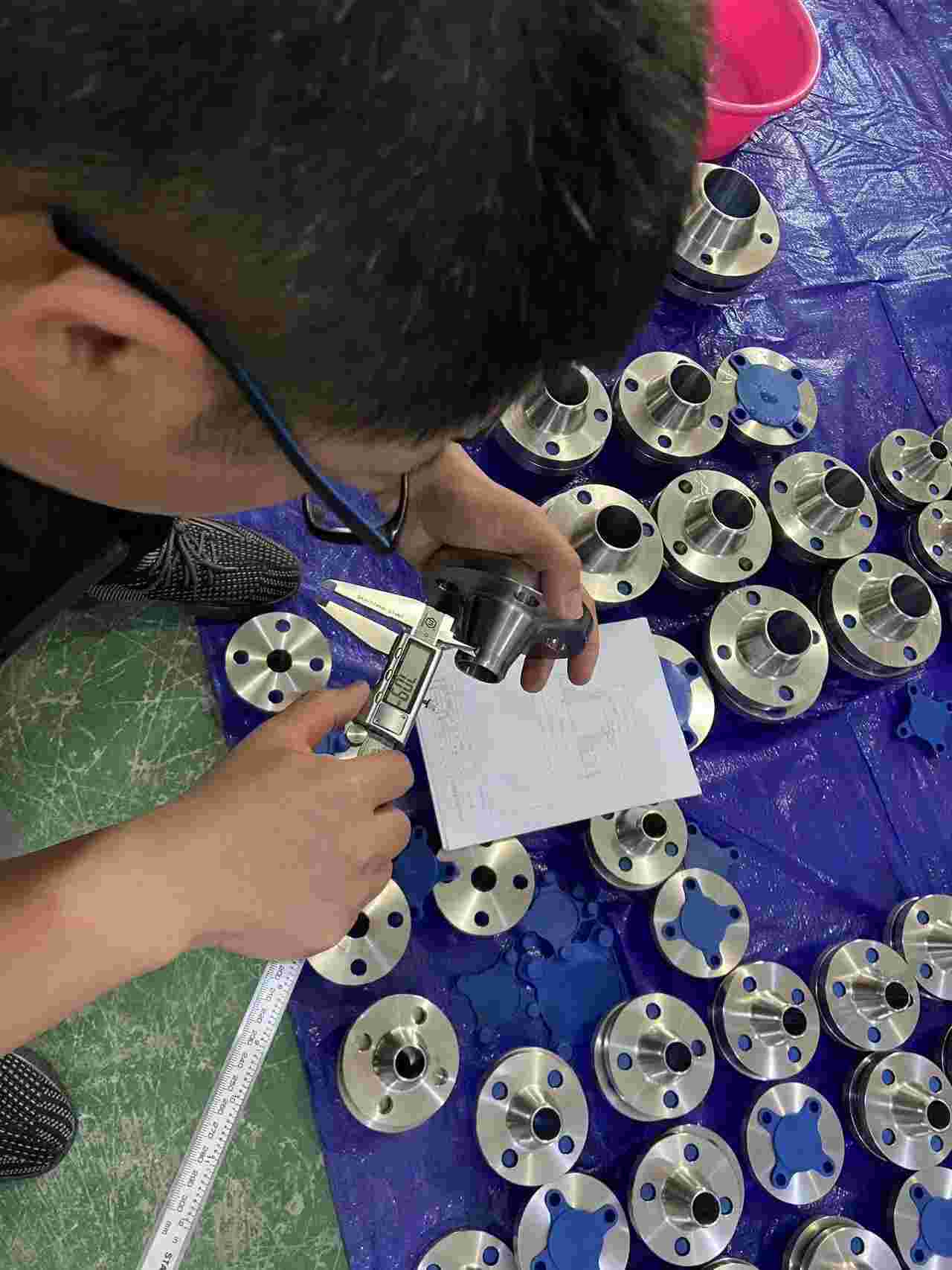 高徑法蘭外徑檢測