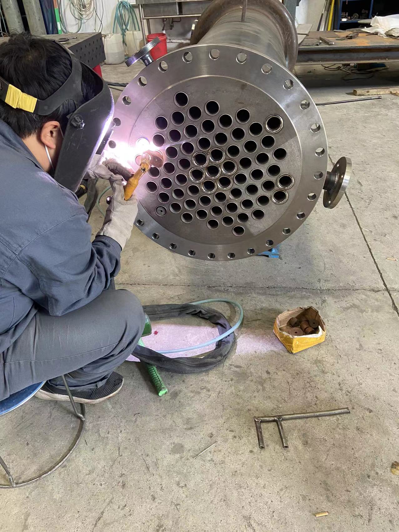 焊接換熱器管板