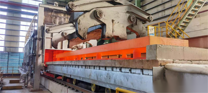 寶鋼德盛熱軋廠1780產線鈦板電加熱爐熱負荷試生產成功